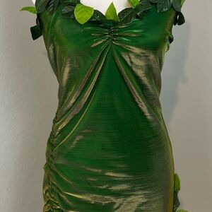 Poison Ivy Halloween Costume, Size Med (8-10)